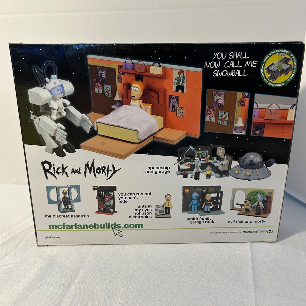 Rick and Morty You Shall Now Call Me Snowball McFarlane Set 129 PCS - Picture 2 of 4